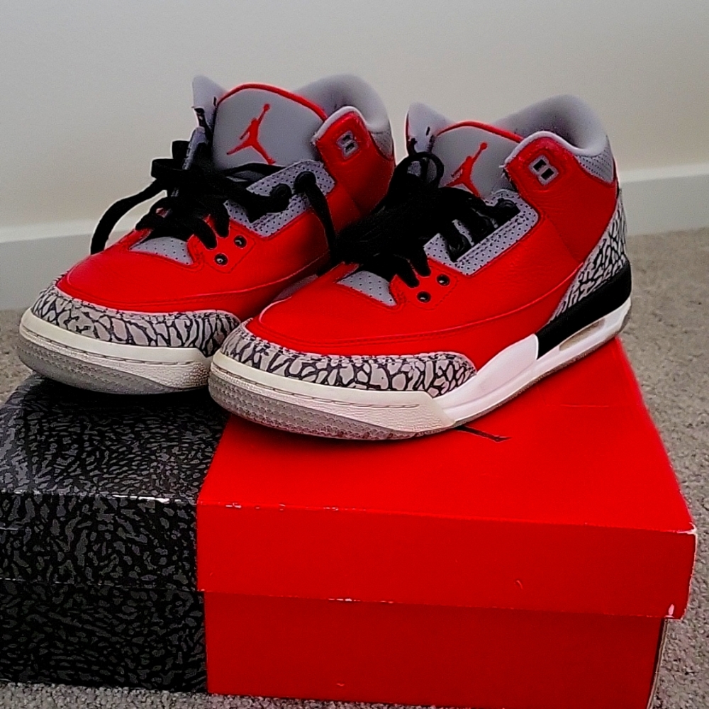 Air jordan 3 "Fire Red"